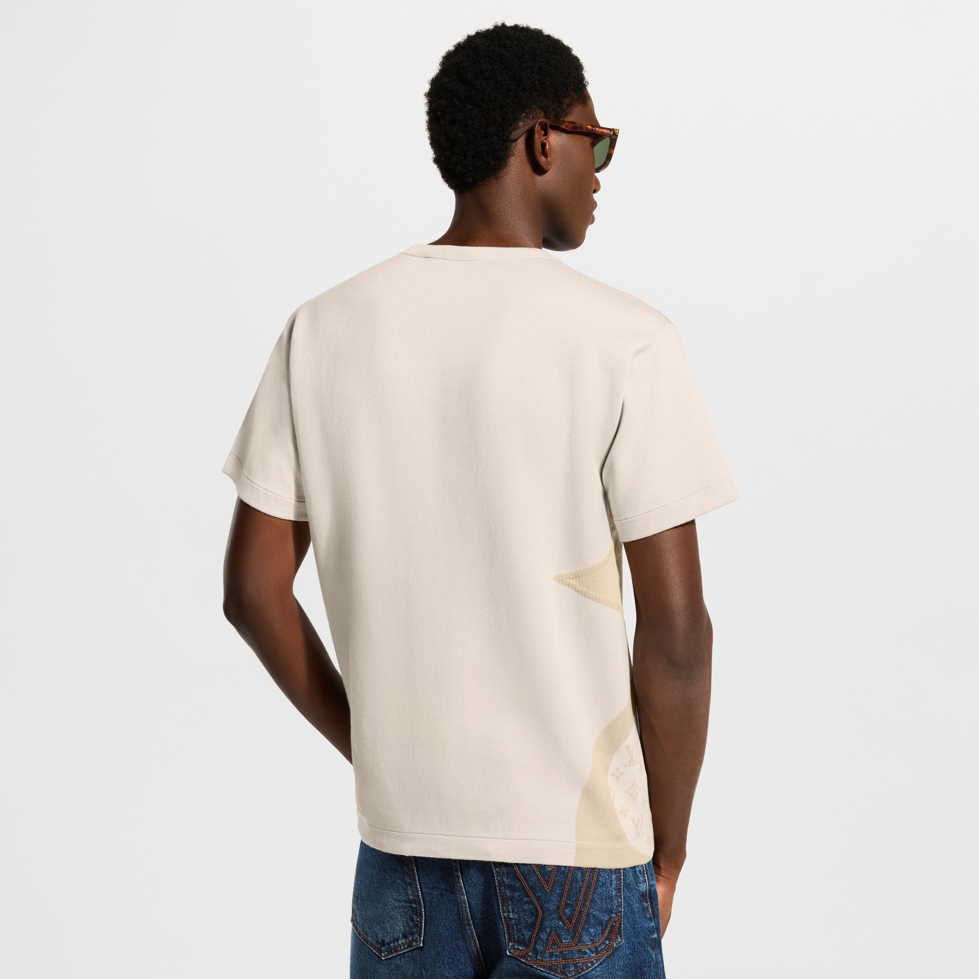 Patchwork Signature Short-Sleeved Crewneck - Ready-to-Wear 1AK6ZM